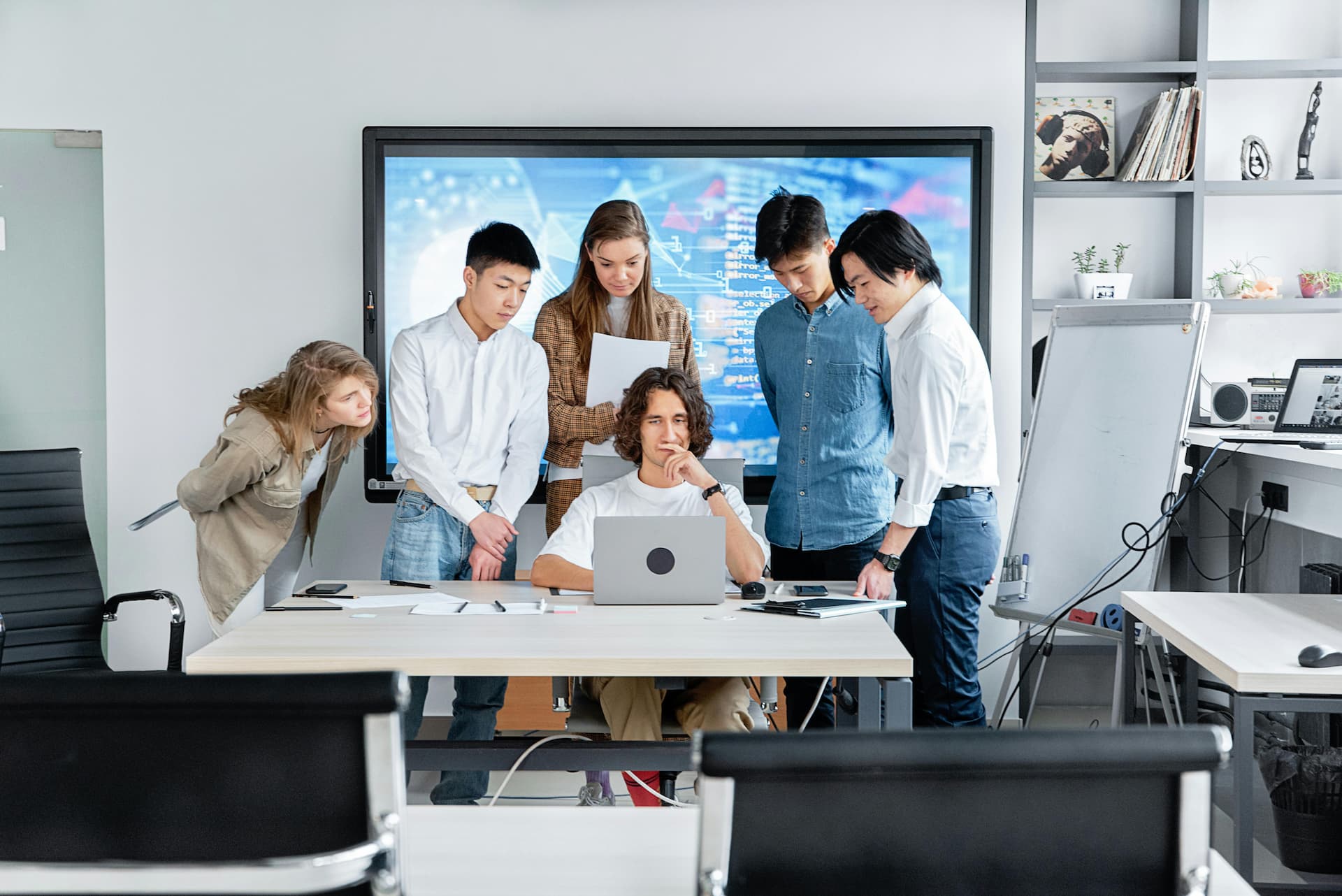 Team working together